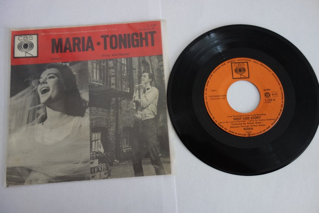 Single West Side Story. Maria, Cd's en Dvd's, Ophalen of Verzenden, Zo goed als nieuw, 7 inch