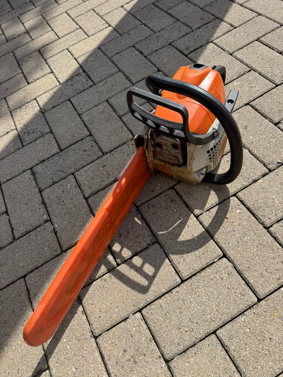 Stihl motor/ kettingzaag  MS 211 zuigerschade zonder ketting