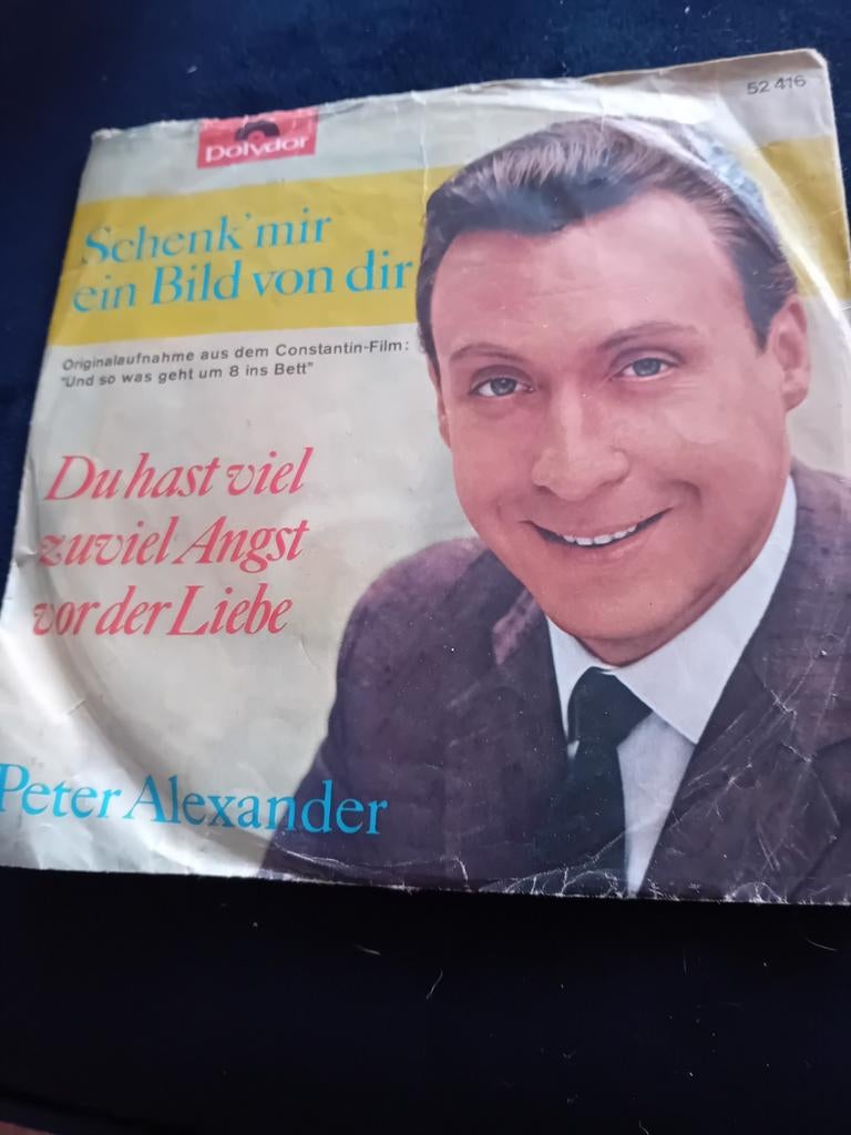 2 single's van Peter Alexander, Ophalen of Verzenden, Gebruikt, Pop