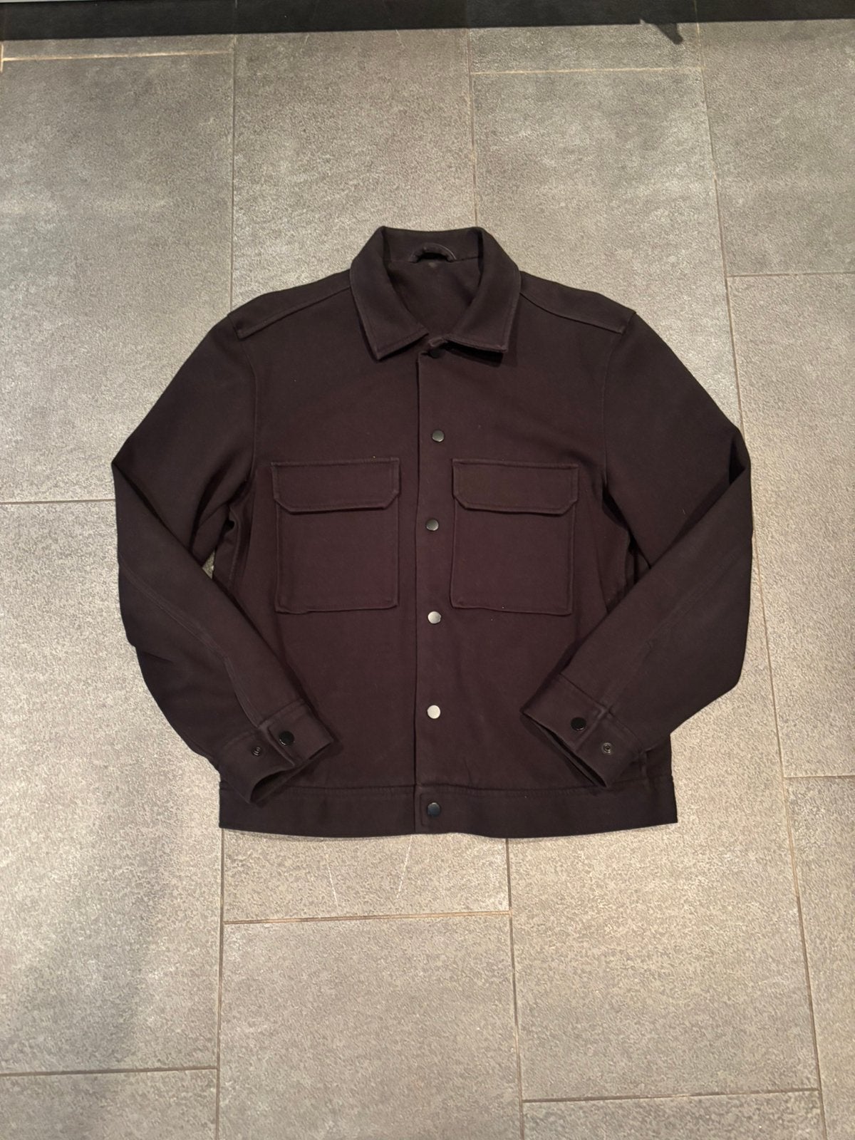 Zara Jack met drukknopen maat “M”, Kleding | Heren, Ophalen, Gedragen, Maat 48/50 (M), Zwart