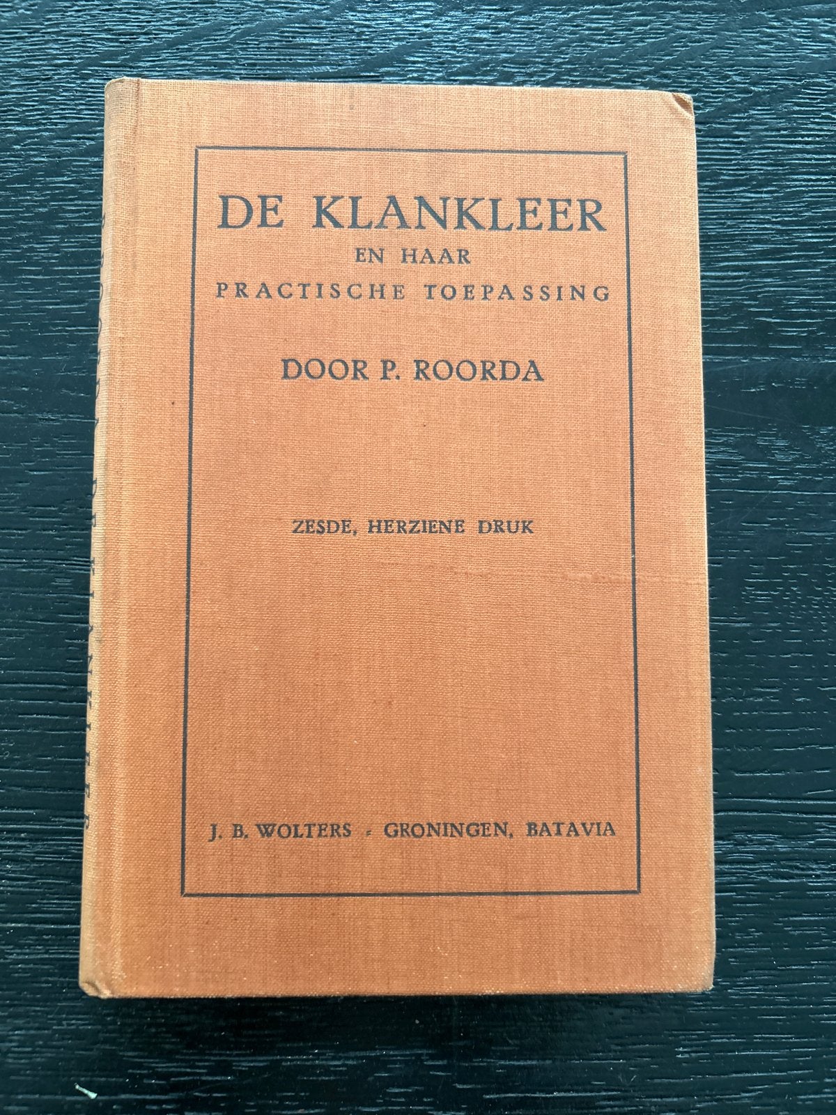 De Klankleer en haar Practische Toepassing - P. Roorda, Ophalen of Verzenden, Alpha, Gelezen, Overige niveaus