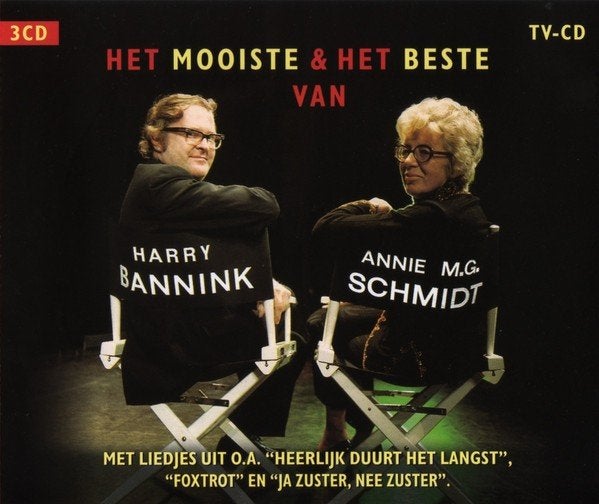 Het Mooiste & Het Beste Van Harry Bannink+Annie M.G. Schmidt, Cd's en Dvd's, Ophalen of Verzenden, Gebruikt, Nederlandstalig, Boxset