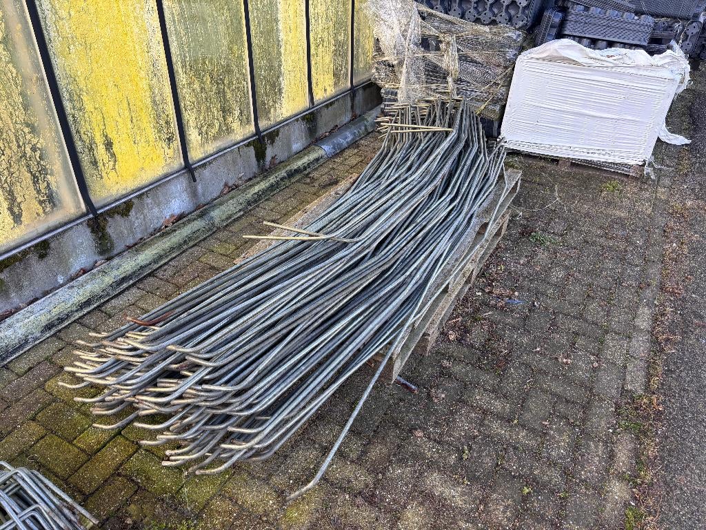 Tunnelbogen tunnelijzer - 60 stuks+ - 280cm breed, Tuin en Terras, Kassen, Gebruikt, Overige materialen, Kweekkas, Ophalen