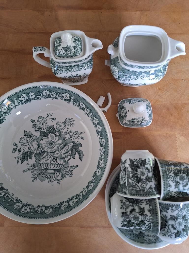 Balmoral groen Regout en Villeroy & Boch, Ophalen of Verzenden