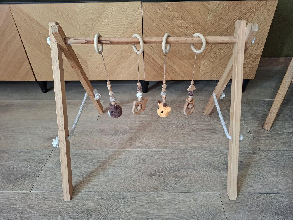 Houten babygym, Kinderen en Baby's, Ophalen, Gebruikt, Babygym