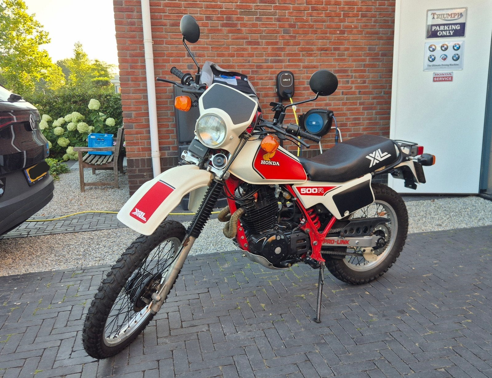 Honda XL500R PD02 uit 1982, Gebruikt, Crossmotor, Minimaal motorrijbewijs A2, Handgeschakeld