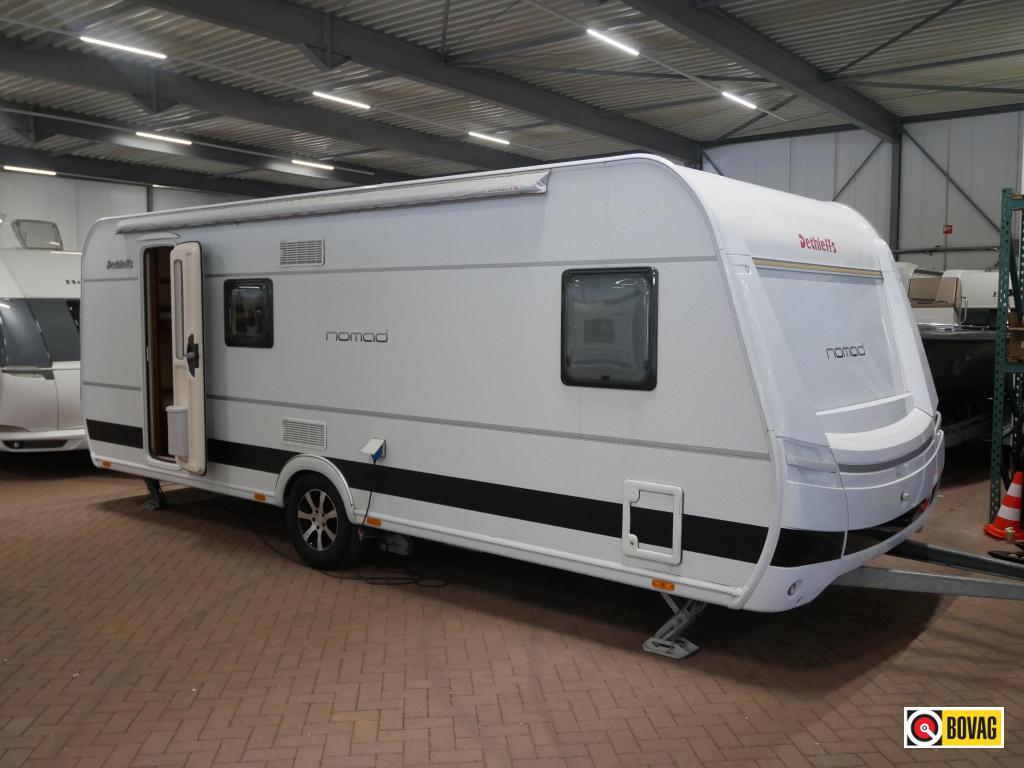Dethleffs Nomad 560 FMK Mover, luifel, fietsenrek, Rondzit, Overige typen, Bedrijf, Tot en met 6