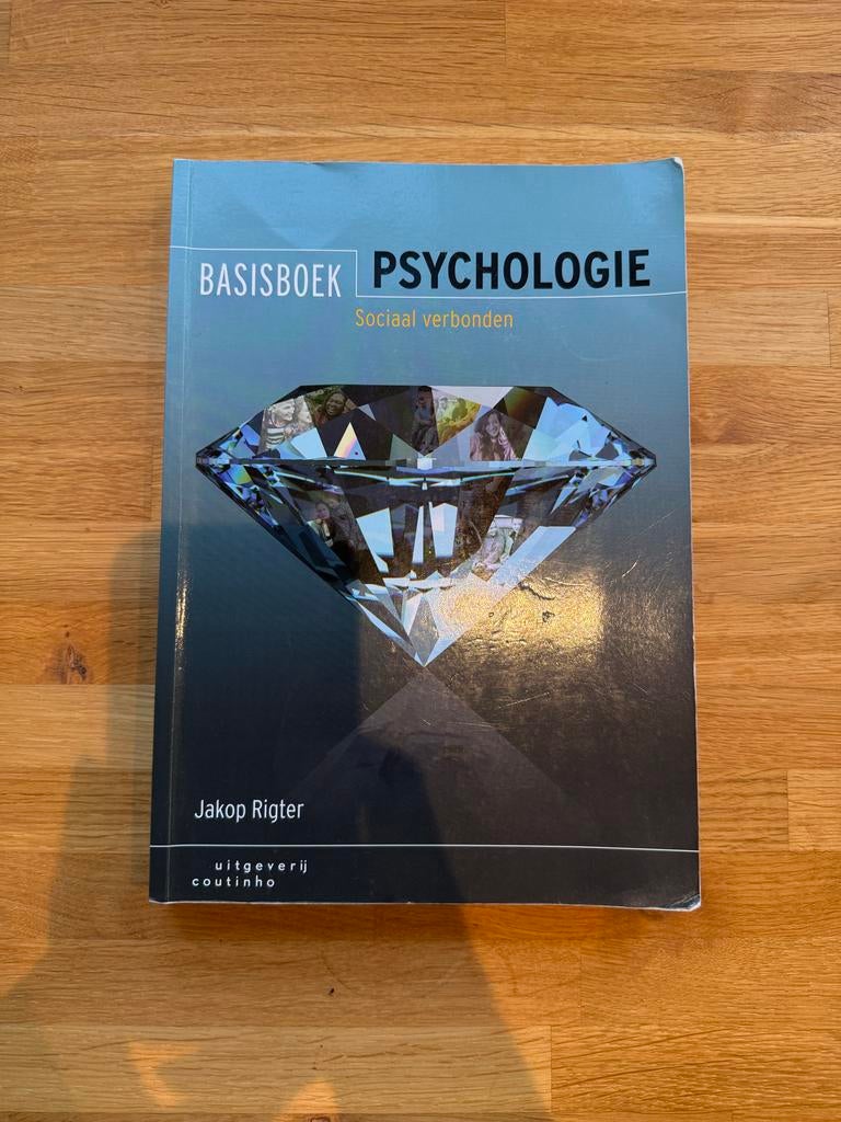 Basisboek Psychologie - Sociaal verbonden, Boeken, Ophalen of Verzenden, Gelezen, Overige onderwerpen