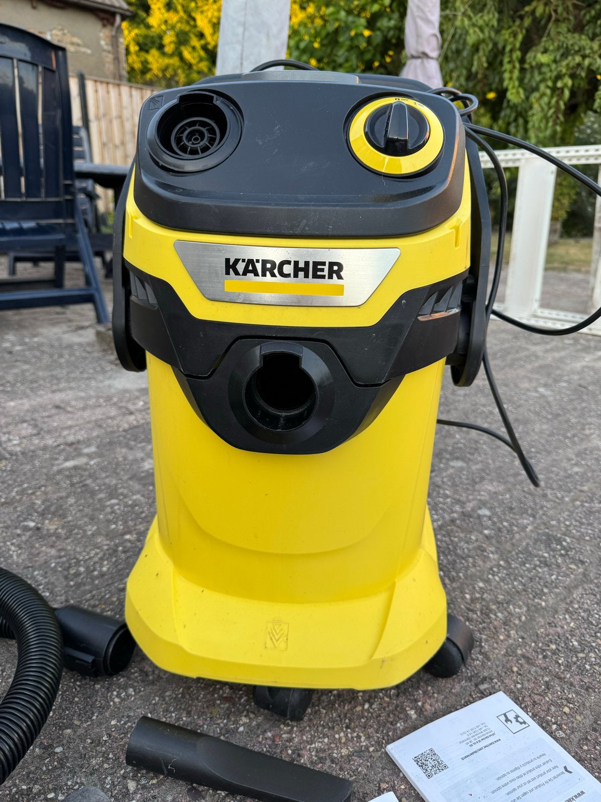 Kärcher WD 3 P V-17/4/20 Nat- en Droogzuiger, Witgoed en Apparatuur, Stofzuigers, Stofzak, Inclusief accessoires, Kärcher, Ophalen of Verzenden