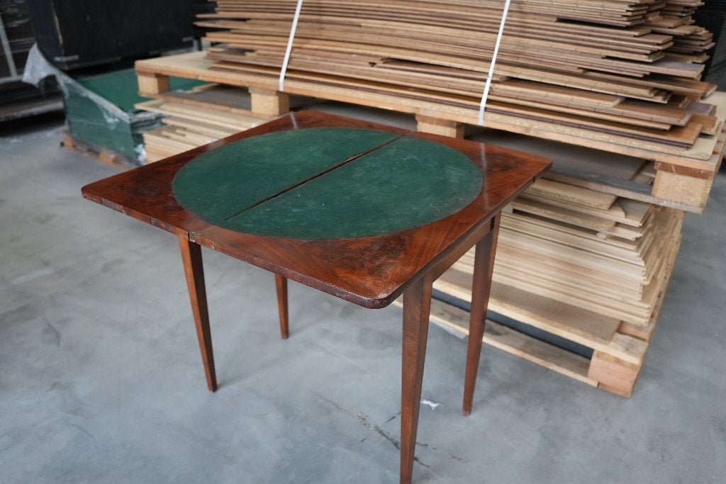 Uitklapbare pokertafel - spelavond - opvouwbaar compact, Huis en Inrichting, Ophalen, Gebruikt