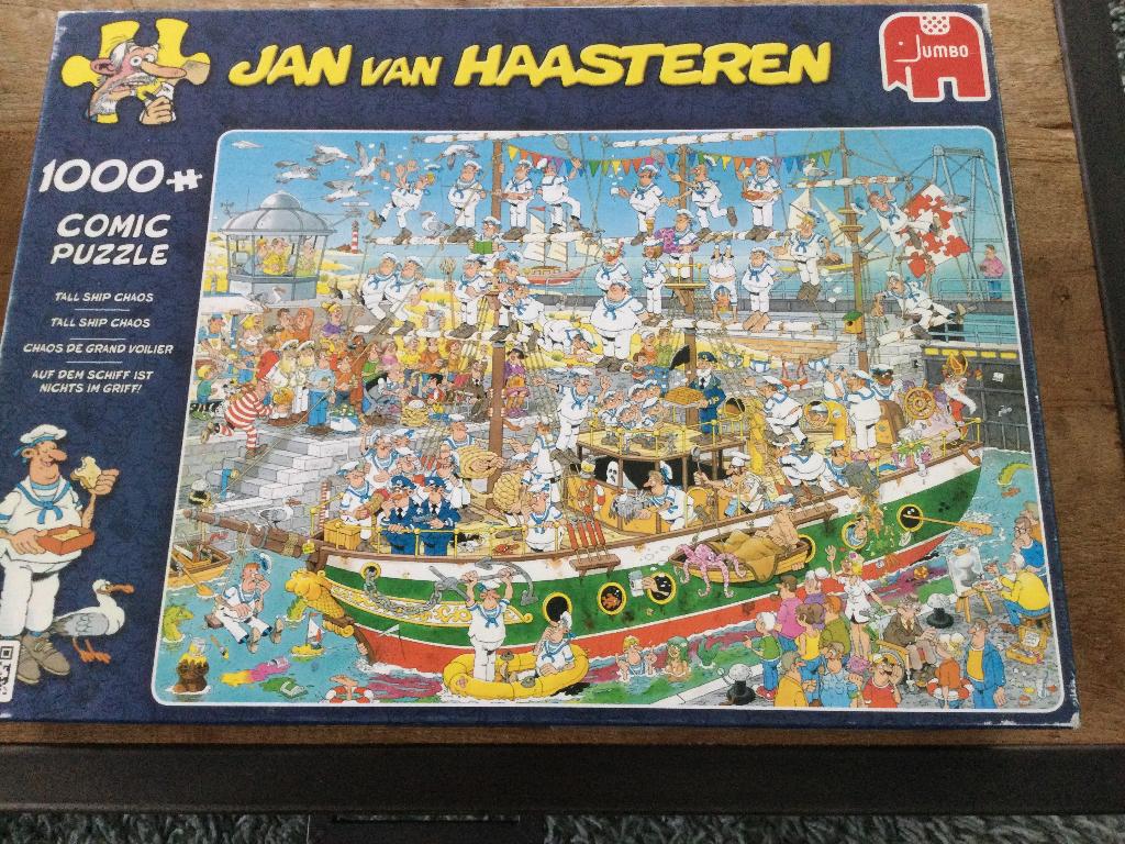 LEUKE PUZZELS VAN JUMBO EN V. HAASTEREN., Ophalen of Verzenden, 500 t/m 1500 stukjes, Zo goed als nieuw, Legpuzzel