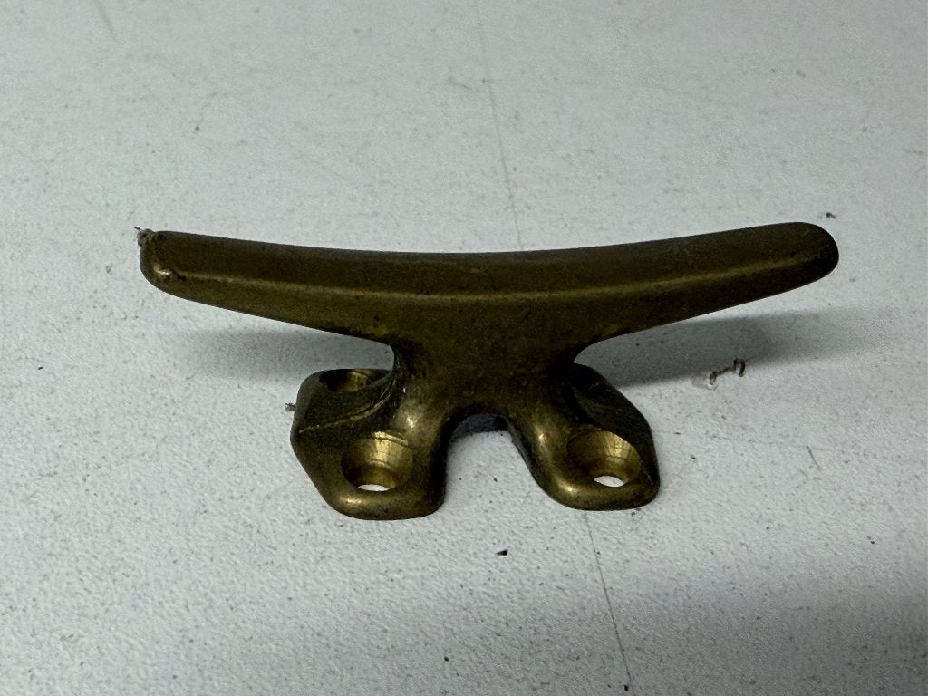 Bronzen / messing kleine kikker 50 mm, Ophalen of Verzenden, Gebruikt, Lijn of Blok