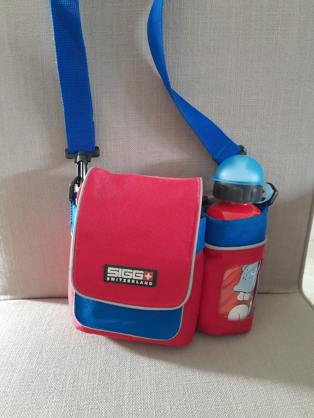 Sigg lunchset met tas, drinkfles en broodtrommel, Ophalen of Verzenden, Gebruikt