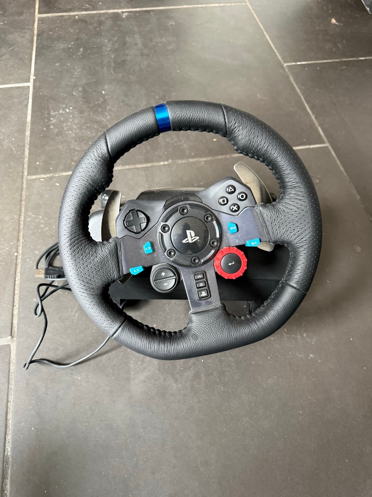 Logitech G29 Driving Force Racing Wheel + Shifter, Spelcomputers en Games, 1 speler, Racen en Vliegen, Ophalen of Verzenden, Zo goed als nieuw