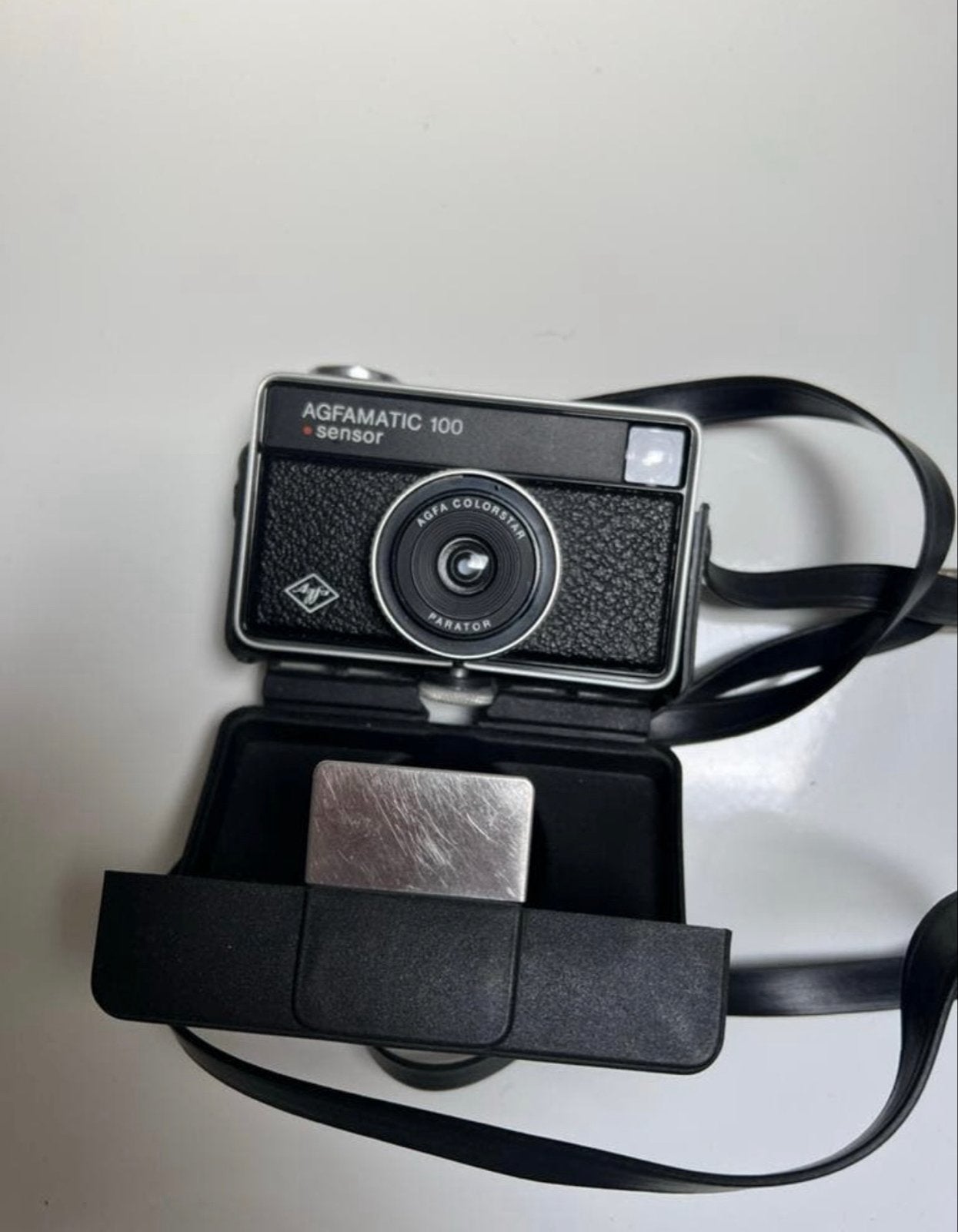 Agfa Agfamatic 100 Sensor analoge camera, Ophalen of Verzenden, Gebruikt, Compact, Overige Merken