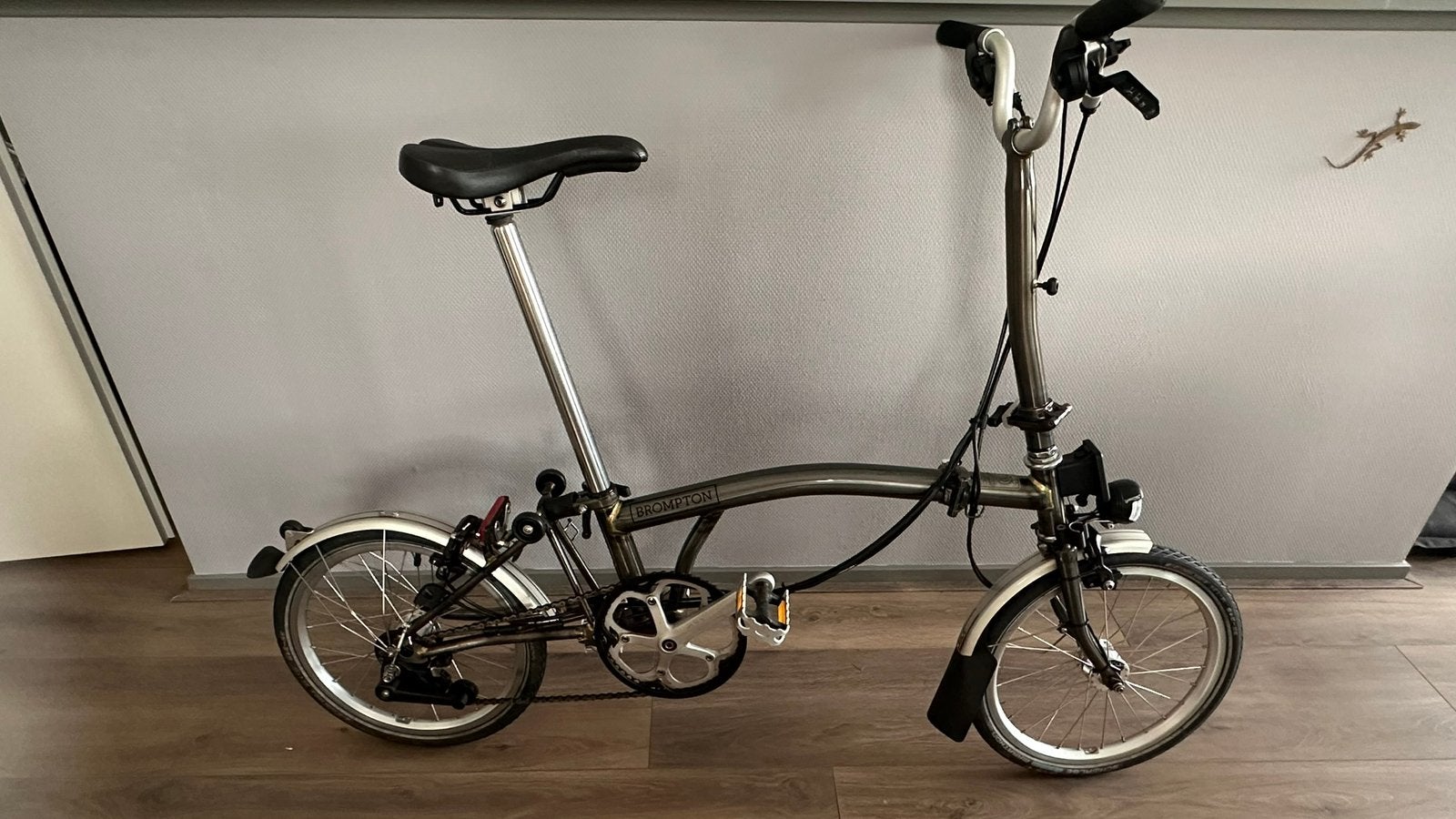 Brompton vouwfiets, Brompton, 16 tot 18 inch, Versnellingen, Ophalen of Verzenden