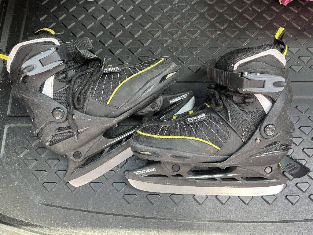 Verstelbare schaatsen maat 32-36, Sport en Fitness, Schaatsen, Ophalen of Verzenden, Gebruikt, IJshockeyschaatsen, Overige merken