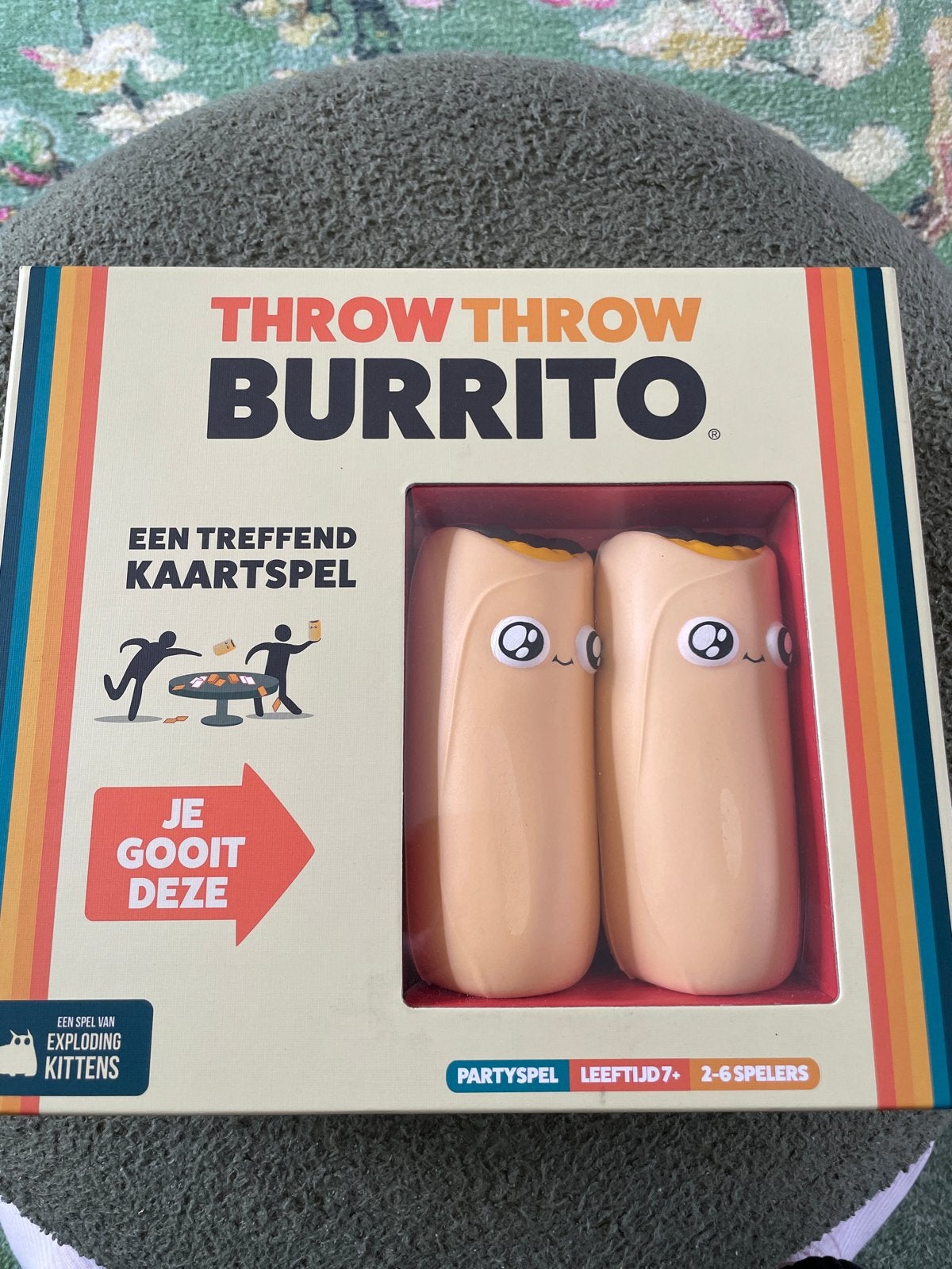 Throw Throw Burrito: Een Treffend Kaartspel, Drie of vier spelers, Ophalen, Zo goed als nieuw