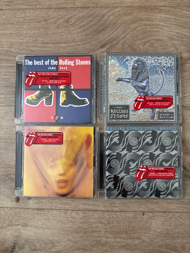 The Rolling Stones CD Collectie - 4 Albums, Ophalen of Verzenden, Gebruikt