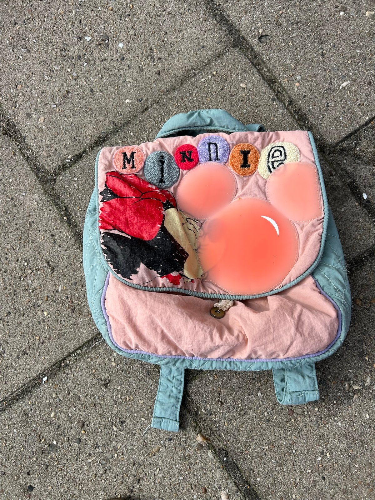 Schattige Minnie Mouse kinderrugzak, Gebruikt, Minder dan 30 cm, Disney of Dora, Ophalen of Verzenden
