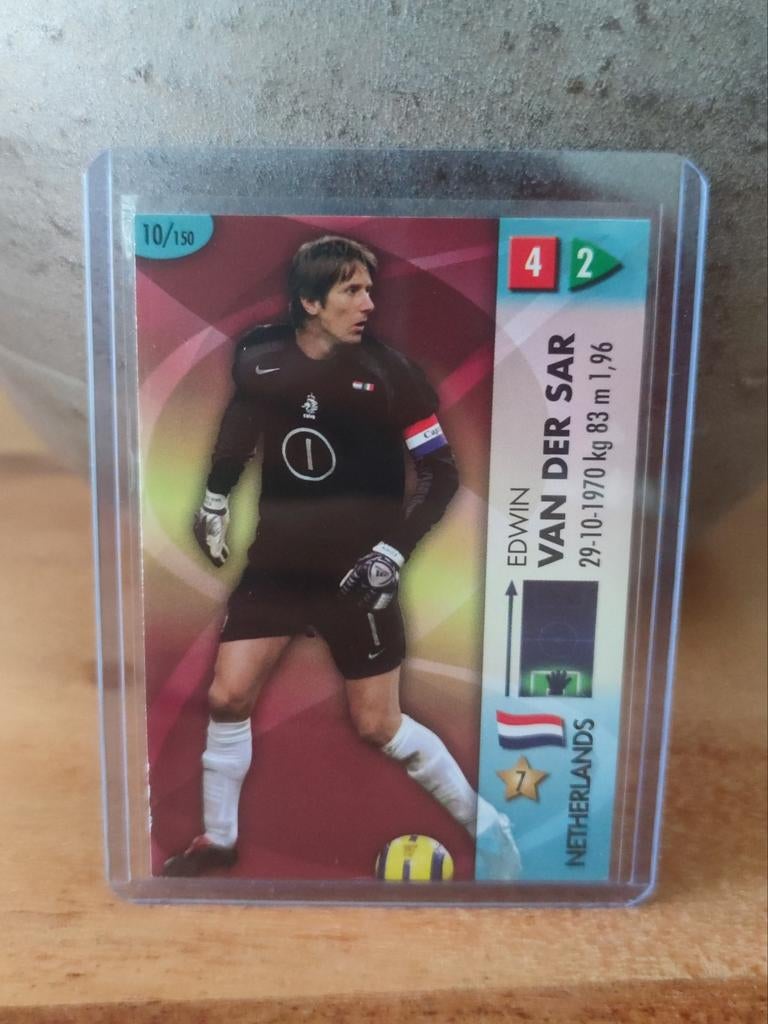 Edwin van der Sar Panini Goaaal! WK 2006 Spelerskaart, Ophalen of Verzenden, Zo goed als nieuw, Overige sporten, Spelerskaart