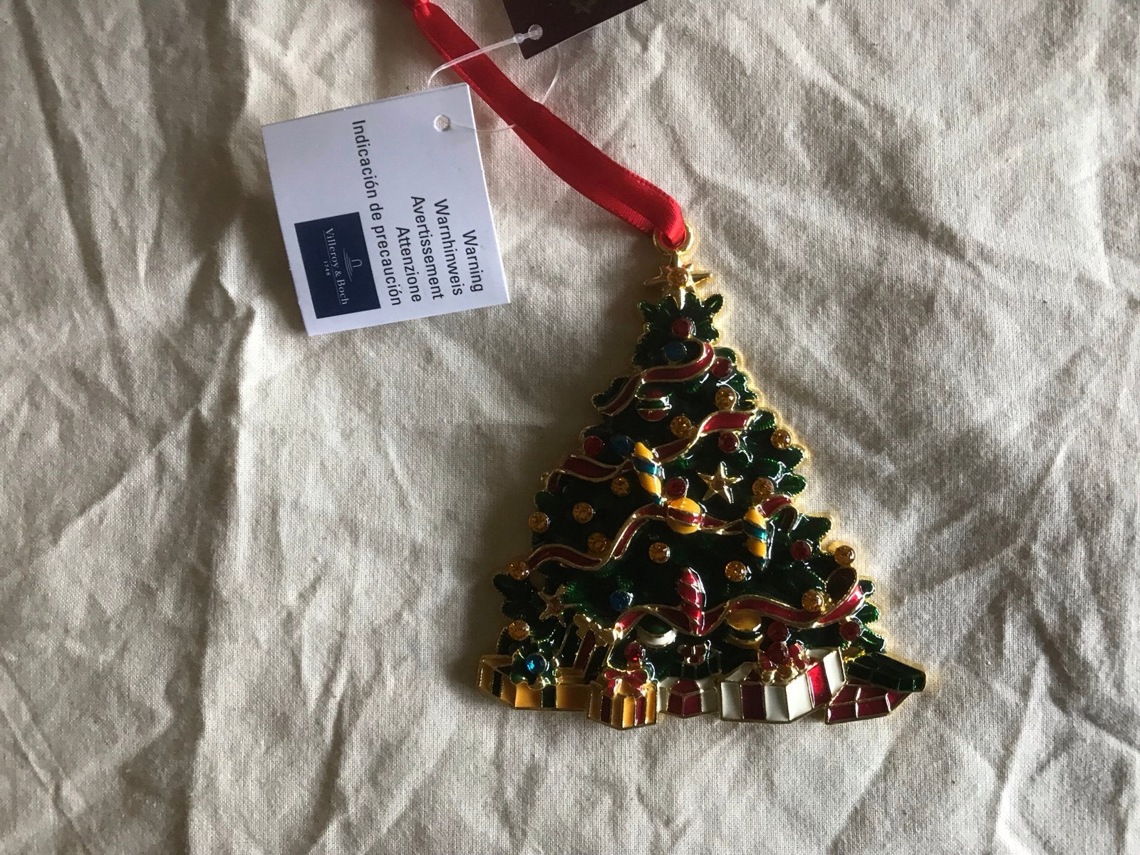 Kerstboomhanger Villeroy & Boch, Ophalen of Verzenden