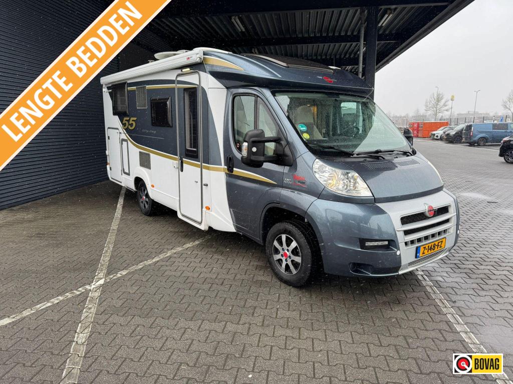 Bürstner Fifty Five 55 BT 6901 met 53.000km, Caravans en Kamperen, Campers, Fiat, Bedrijf, Tot en met 3, L-zit