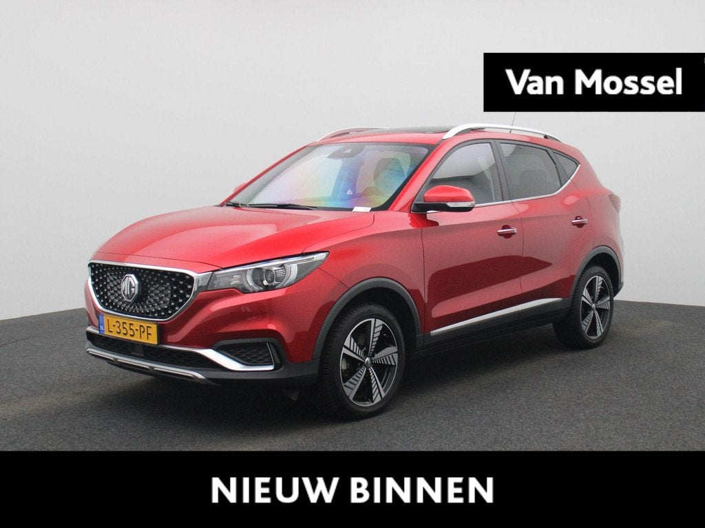 MG ZS EV Luxury 45 kWh | Panoramadak | Leder | Apple Carplay, Auto's, MG, Gebruikt, 143 pk, ZS, 1507 kg