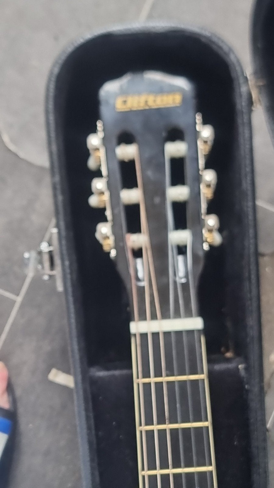 Gebruikte klassieke gitaar met koffer, Ophalen of Verzenden
