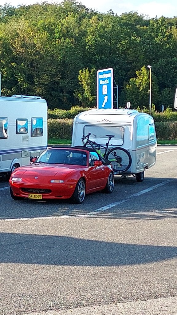 Predom, Caravans en Kamperen, Caravans, Schokbreker, Tot en met 2, Dwarsbed, Particulier
