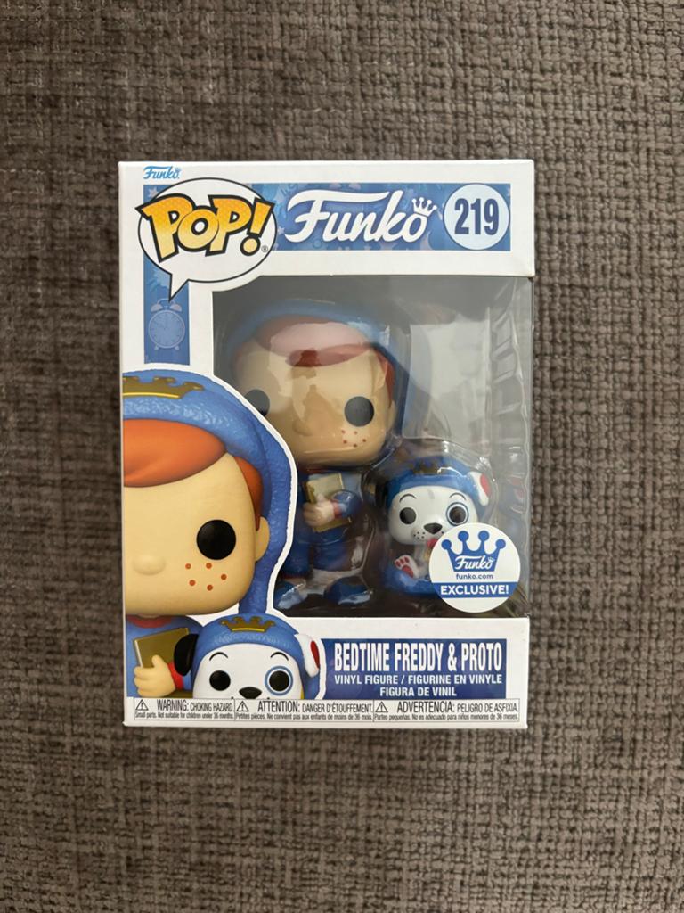 Funko Pop! Bedtime Freddy & Proto #219 - Exclusief, Ophalen of Verzenden, Nieuw
