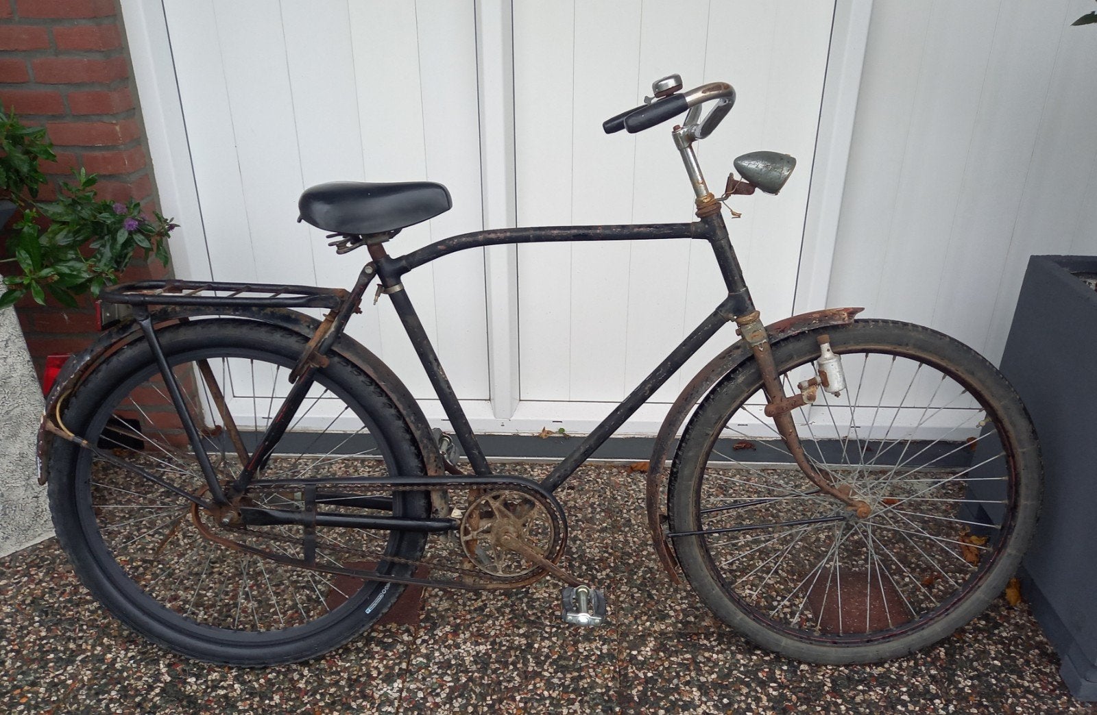 Klassieke DCR herenfiets, Fietsen en Brommers, 51 tot 55 cm, Ophalen, Terugtraprem, DCR