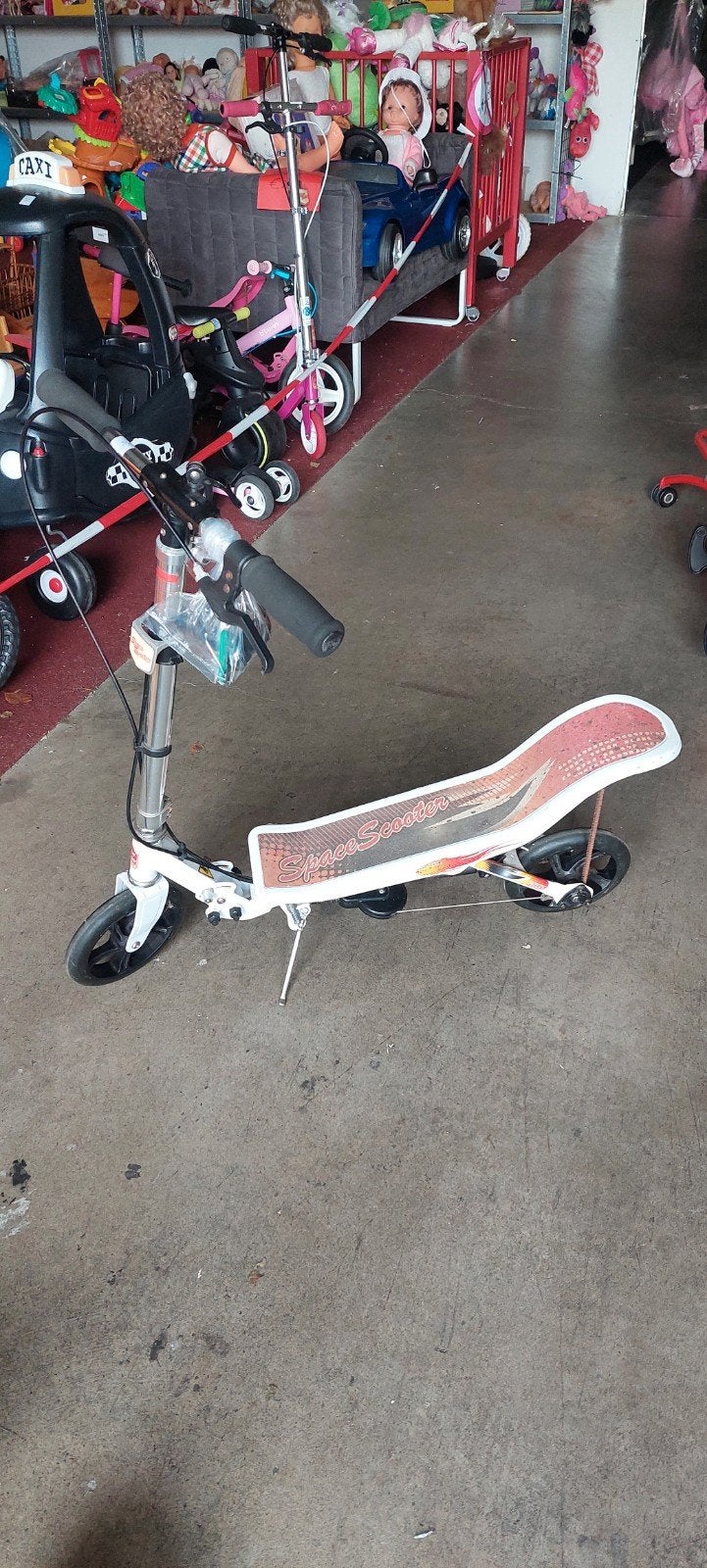 Space Scooter, Ophalen, Gebruikt