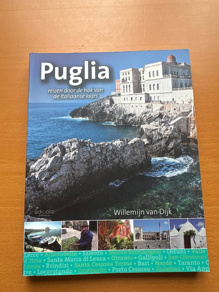 Puglia reisgids door Willemijn van Dijk, Boeken, Europa, Ophalen of Verzenden, Reisgids of -boek, Gelezen