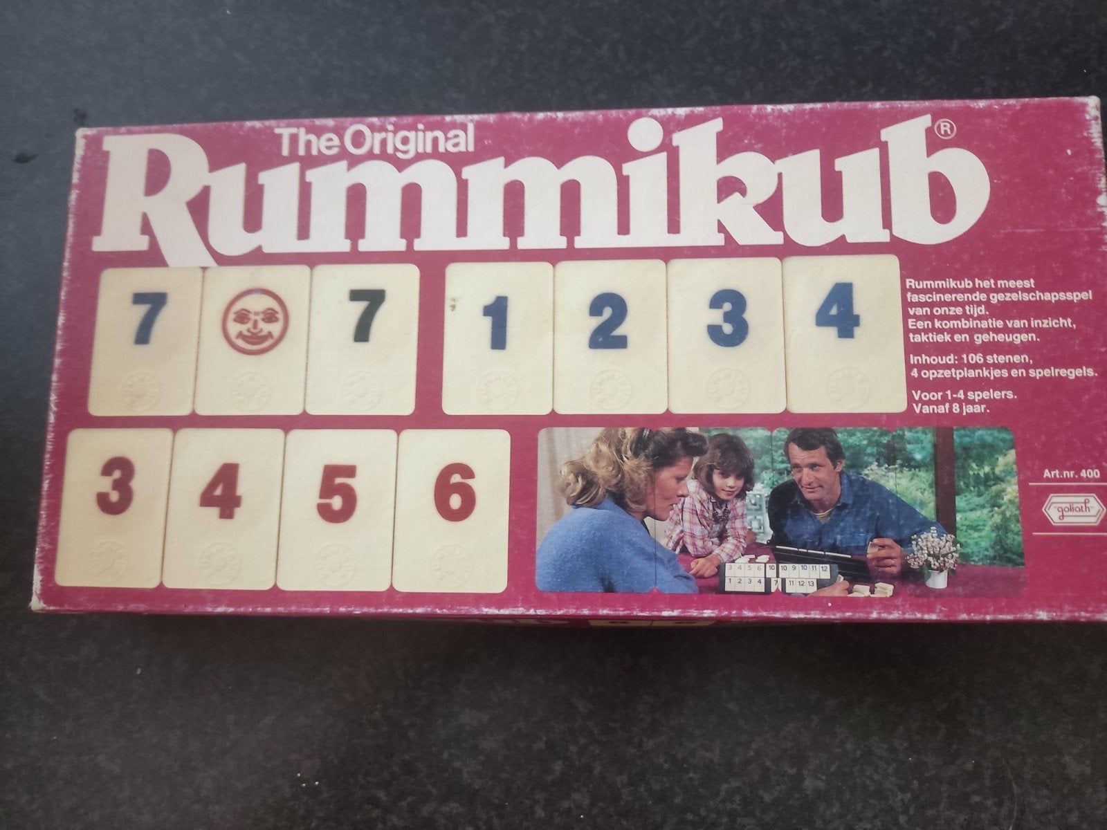Rummikub The Original Gezelschapsspel - Klassiek Plezier, Een of twee spelers, Ophalen of Verzenden, Gebruikt, Goliath