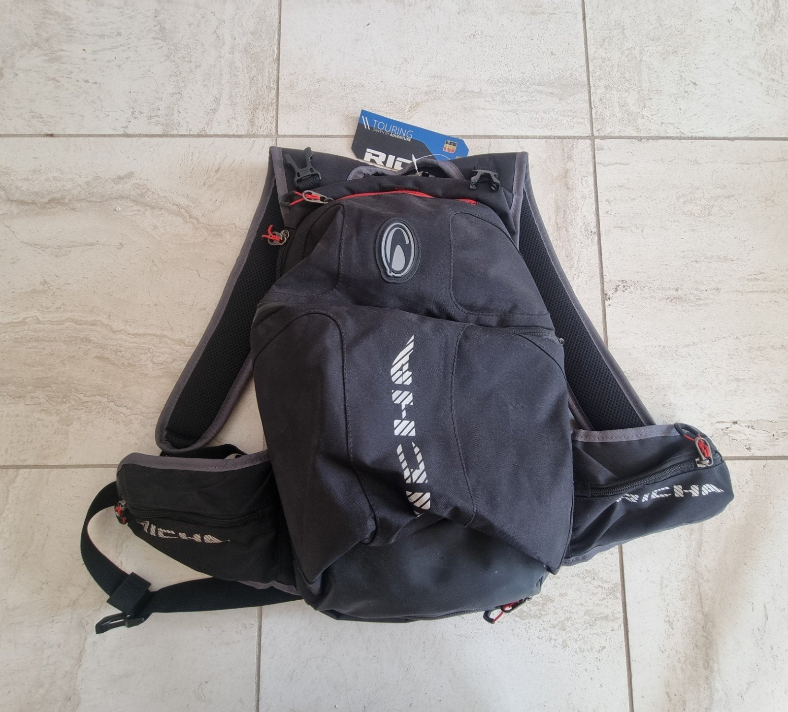 Nieuw: Richa Touring rugzak 20L met regenhoes, Motoren, Ophalen of Verzenden, Nieuw