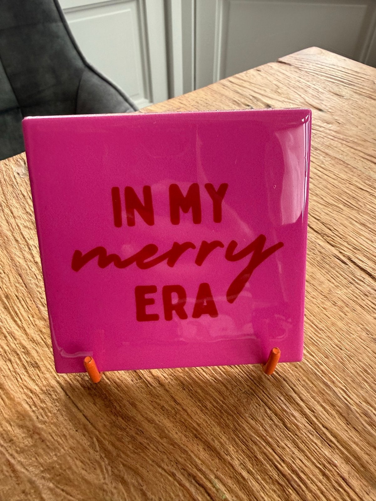 Leuke tegelspreuken - Decoratie of cadeau, Nieuw, Steen/keramiek, Ophalen of Verzenden, Wandtegel