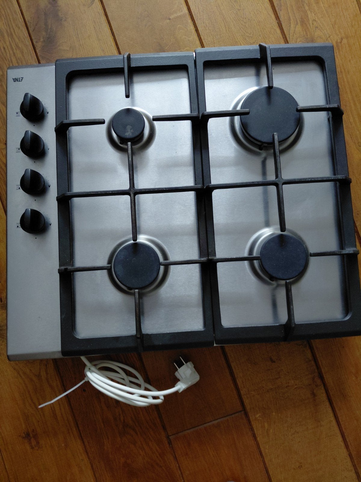 4 pits gastoestel, Ophalen, Inbouw, Gas, 4 kookzones