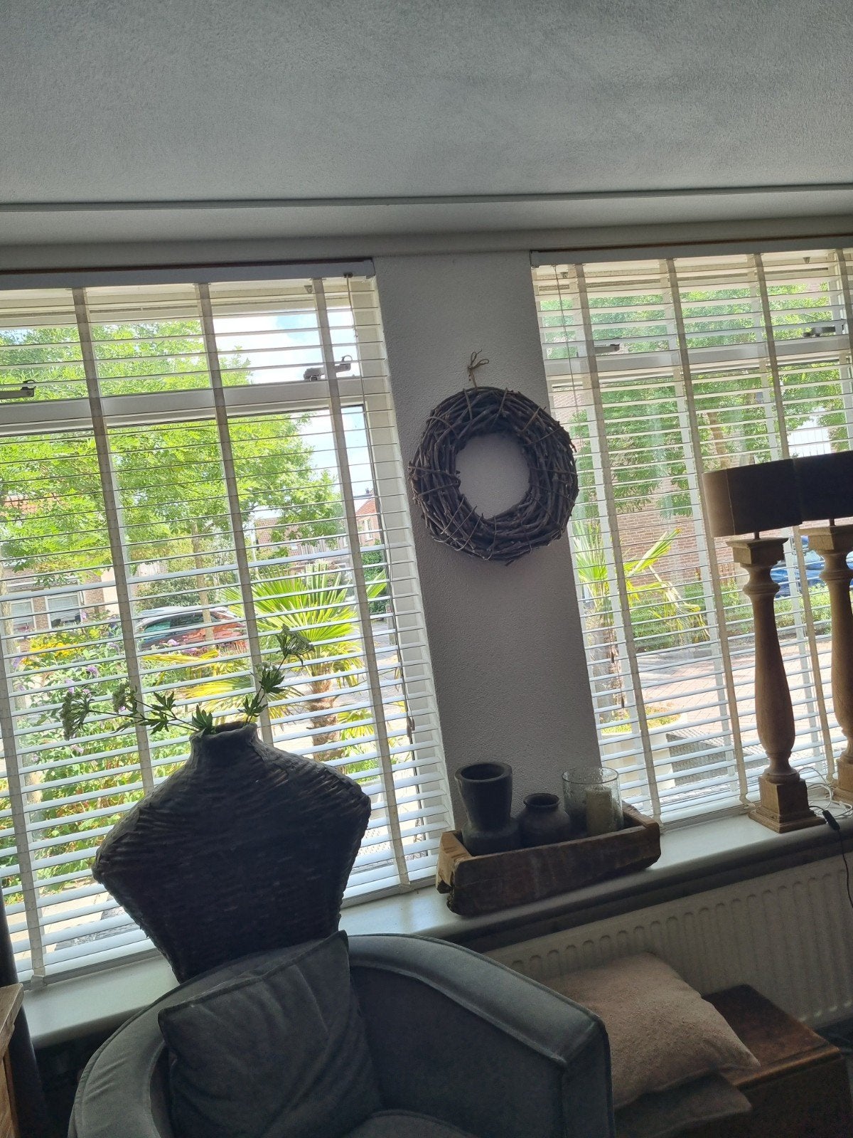 shutters wit maat 119x175 2 stuks, Ophalen, Wit