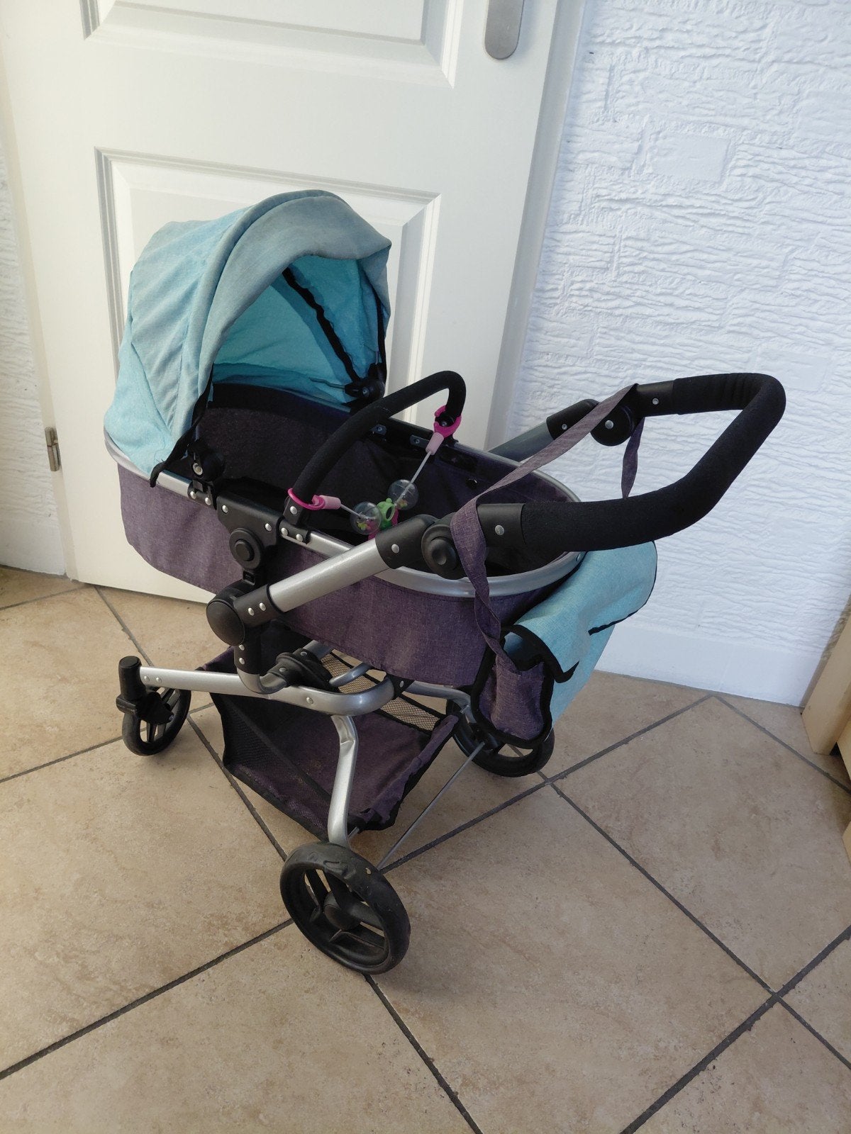 Poppenwagen, Ophalen, Gebruikt, Babypop
