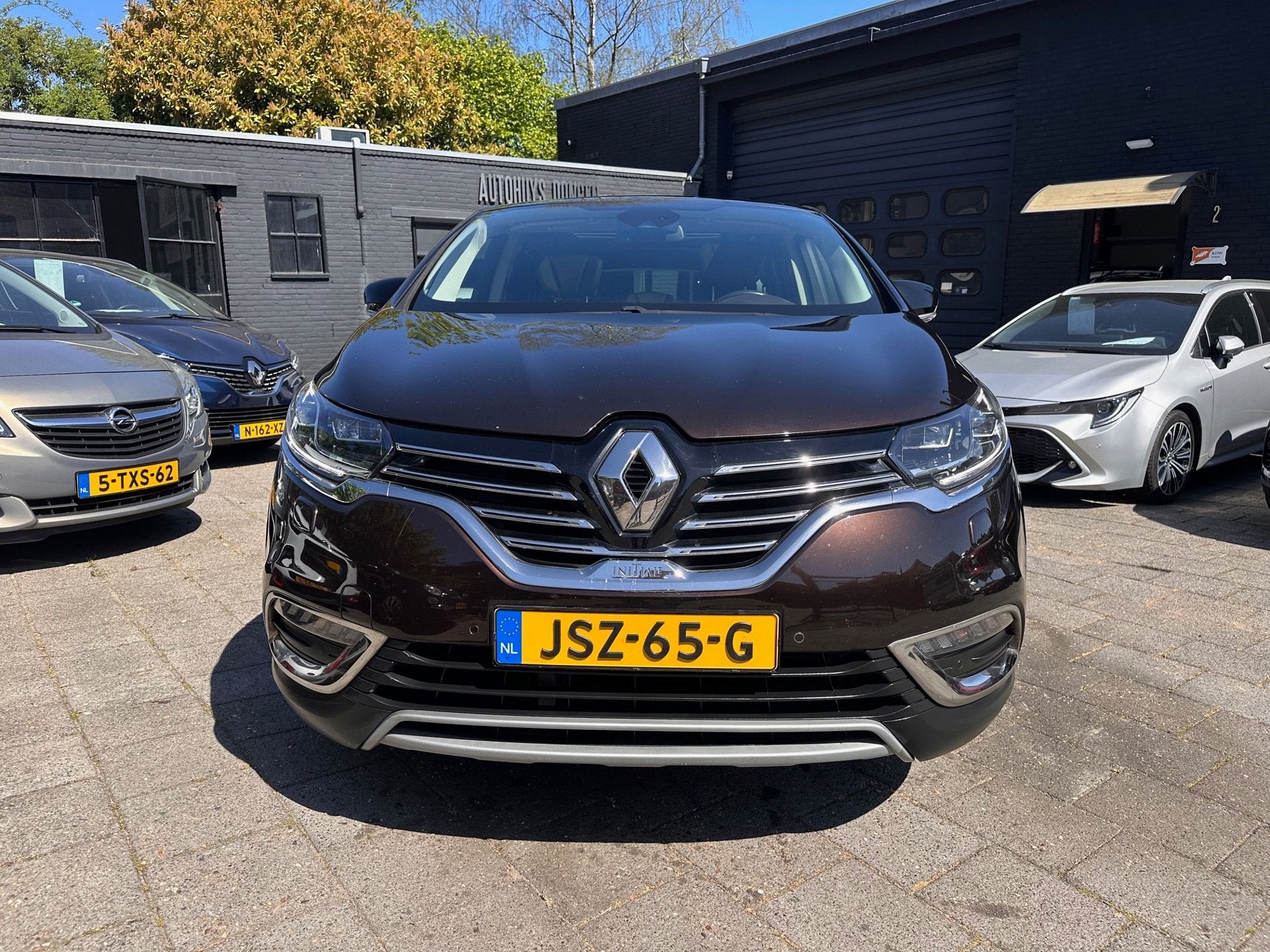 Renault Espace 1.6 dCi Initiale Paris|7-pers|1e Eigenaar|Pan, Auto's, Renault, Dealer onderhouden, 4 cilinders, Bruin, 7 stoelen