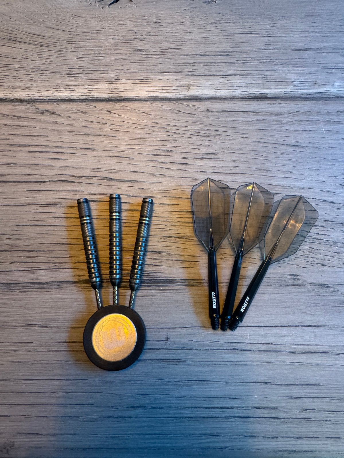 One80 darts - 21 gram plus k flex, Sport en Fitness, Darts, Ophalen of Verzenden, Gebruikt, Pijlen