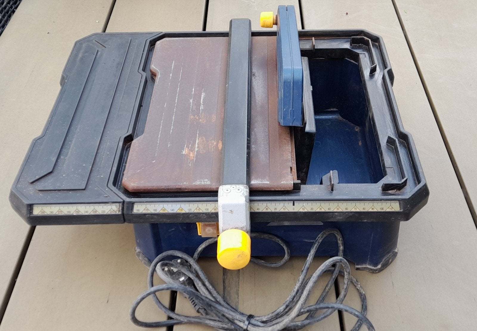 Mac Allister electrische Tegelsnijder, Doe-het-zelf en Verbouw, 60 cm of meer, Ophalen of Verzenden, 10 m² of meer, Vloertegels