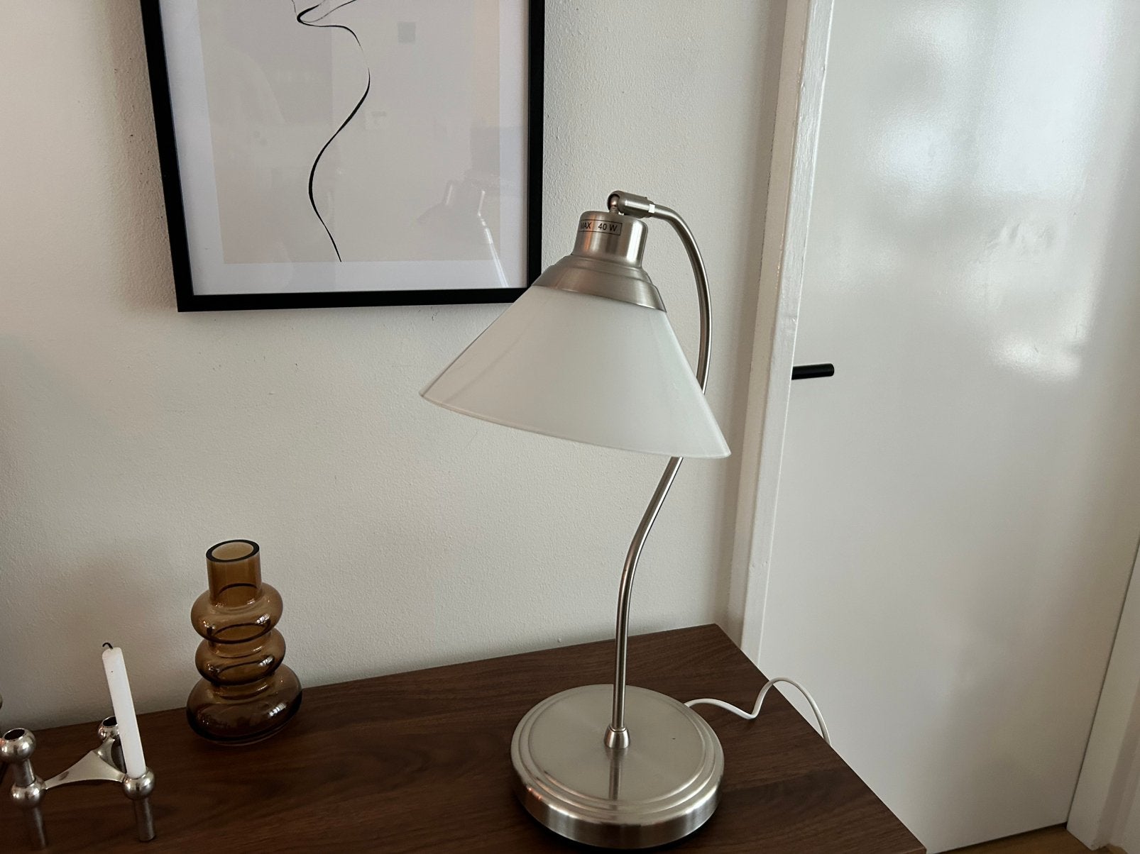 Mooie KROBY tafellamp, Ophalen, Zo goed als nieuw