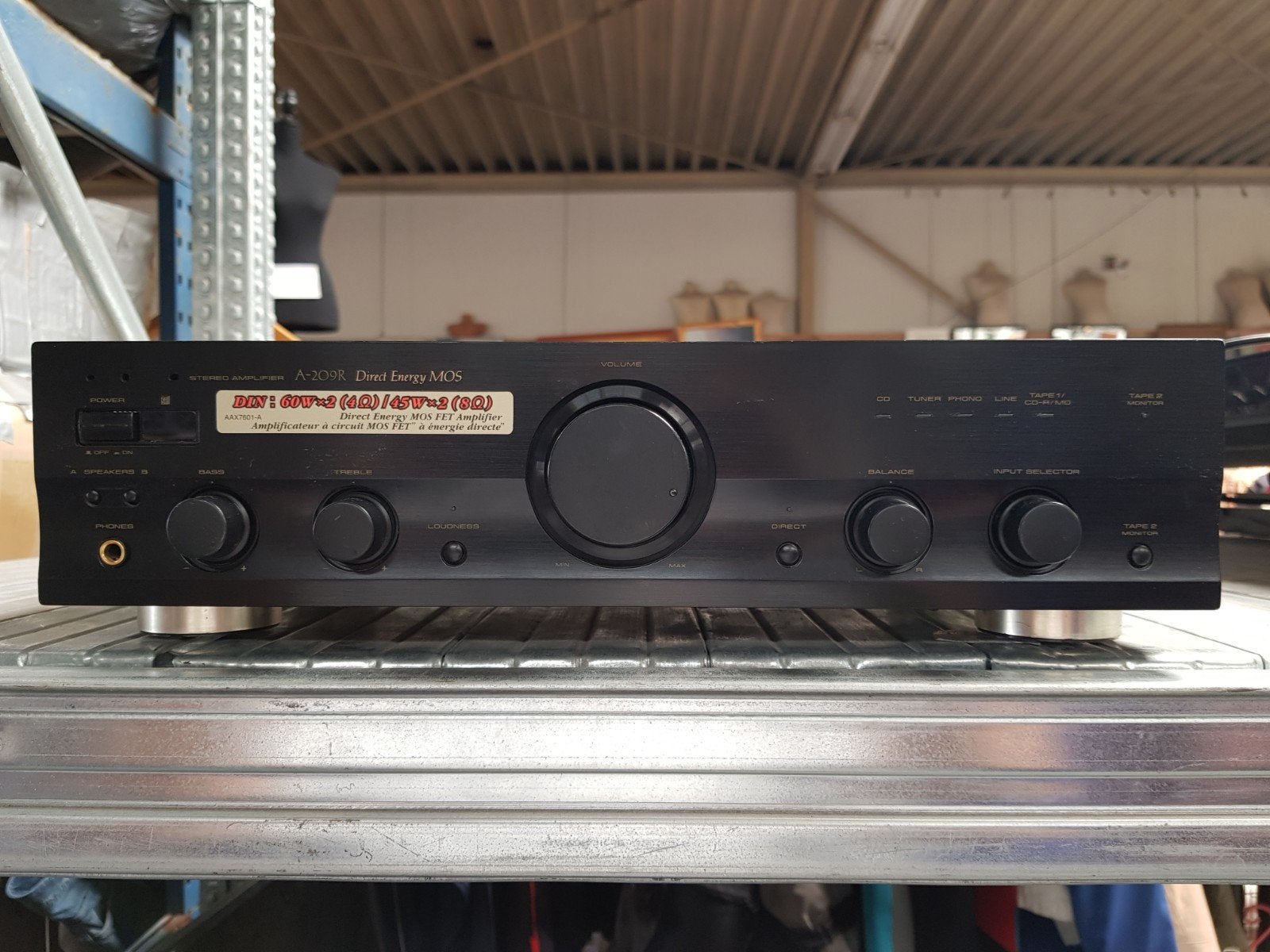 Pioneer A-209R Direct Energy MOS Stereo Versterker, Gebruikt, 28-8, Honkomagome 2-chome, Bunkyo-ku, Tokyo 113-0021, Japan, Ophalen of Verzenden