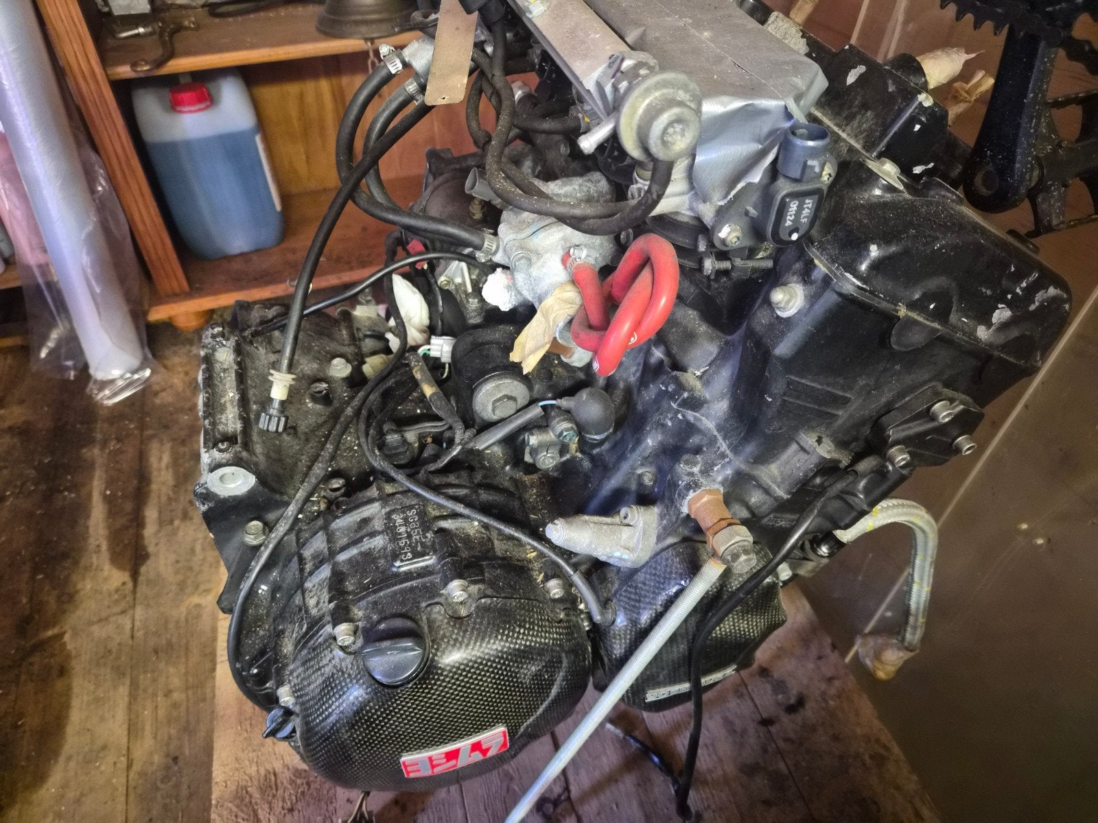 Honda blackbird 2001 motorblok 44.000 km, Ophalen, Gebruikt