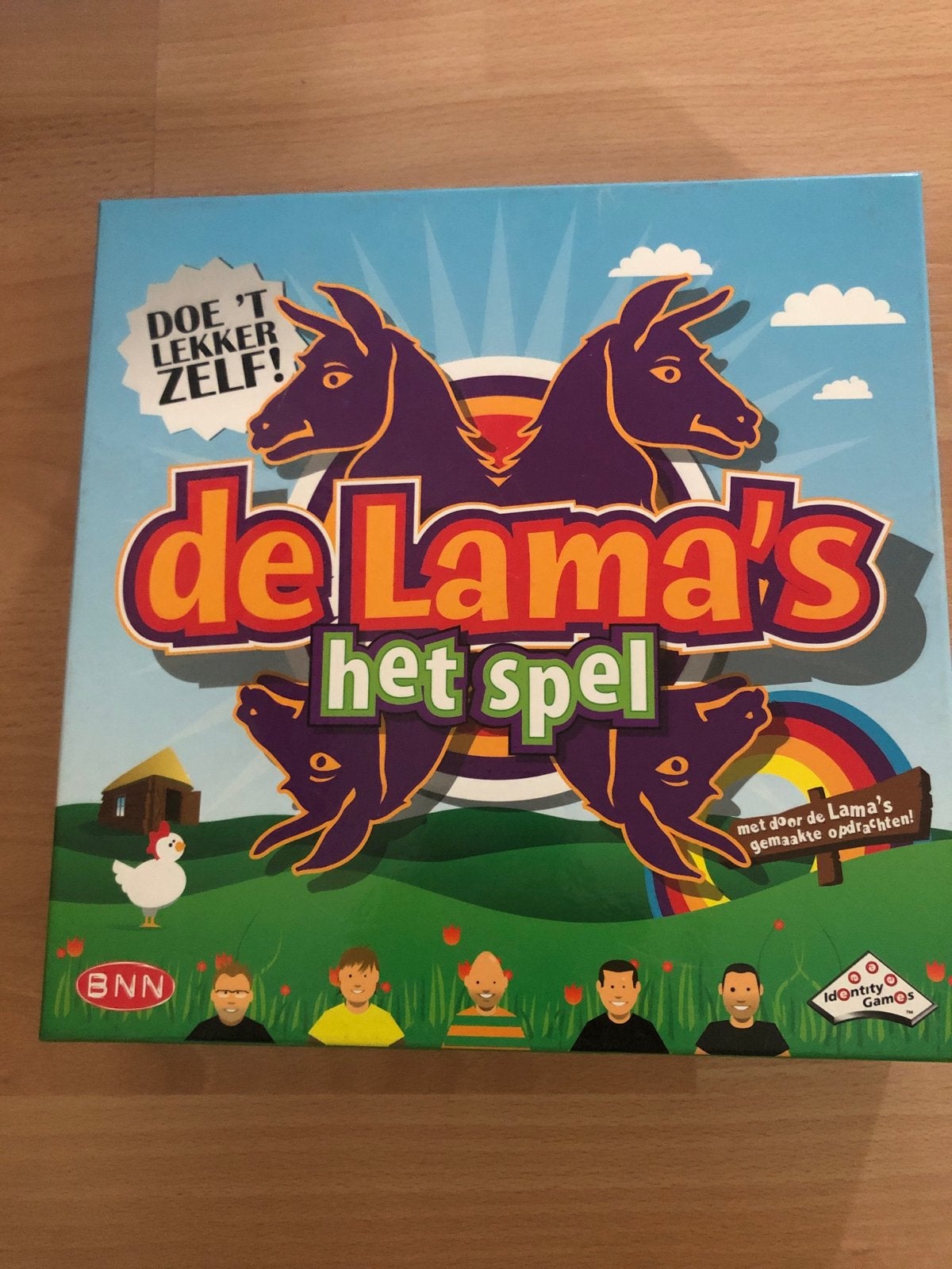 De Lama's Het Spel - Doe 't Lekker Zelf!, Drie of vier spelers, Ophalen of Verzenden, Zo goed als nieuw