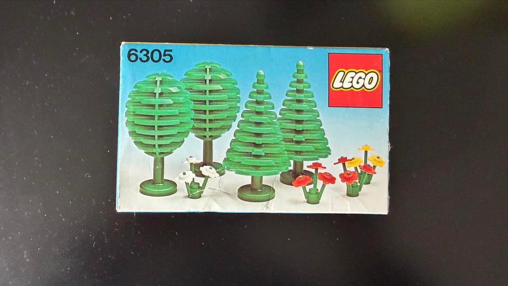 Vintage LEGO Legoland 6305 Bomen en Bloemen Set, Hobby en Vrije tijd, Modelbouw | Figuren en Diorama's, Ophalen of Verzenden, Nieuw