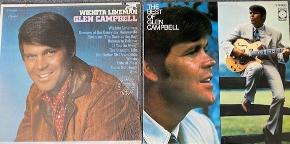 Glen Campbell	TurnAroundAndLookAtMe/Live at theRoyalFestival, Dubbel-LP, Ophalen of Verzenden, Zo goed als nieuw, Overige formaten