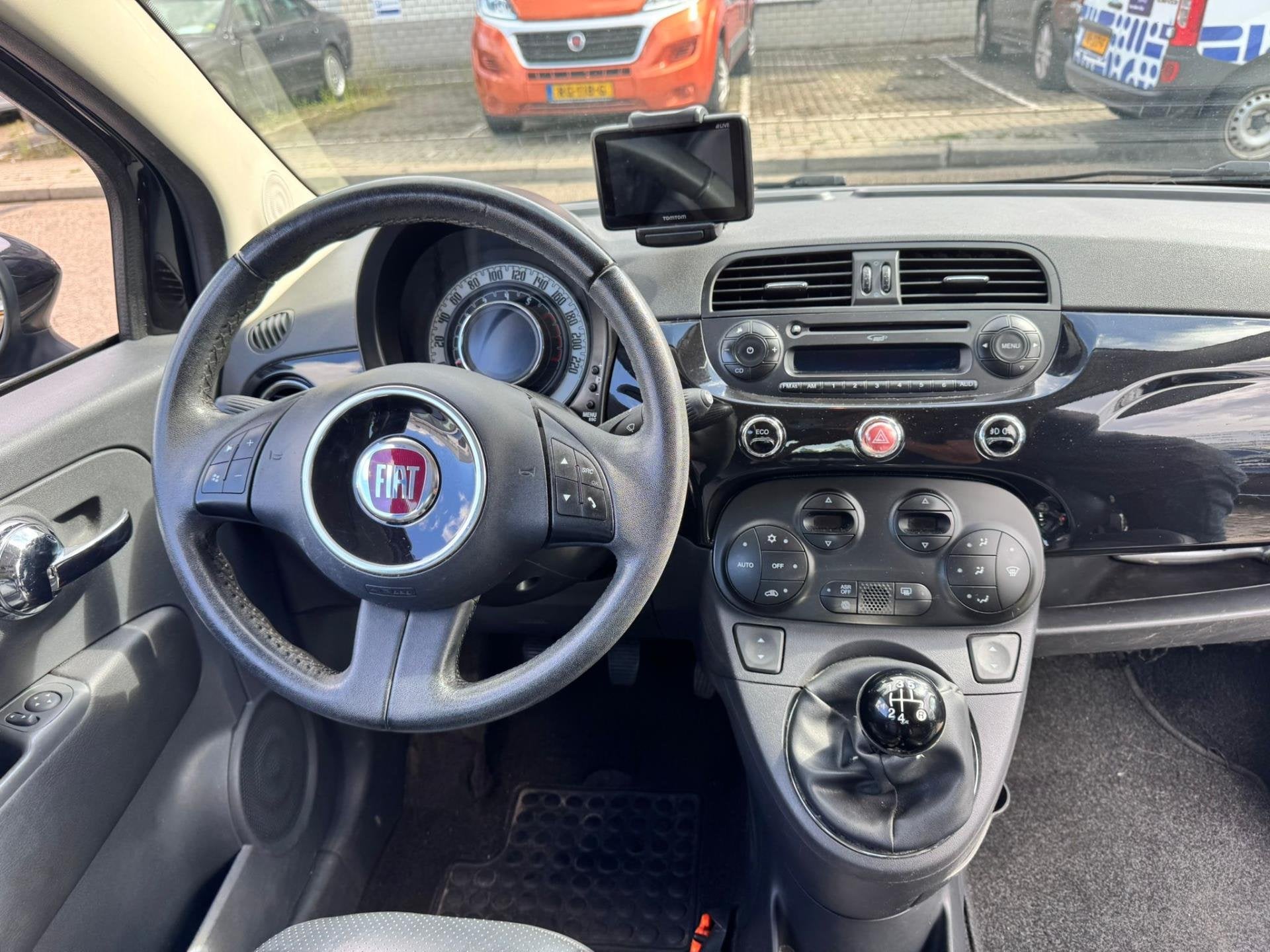 Fiat 500 C 0.9 TwinAir Lounge, Auto's, Fiat, Euro 5, 86 pk, Gebruikt, Cabriolet